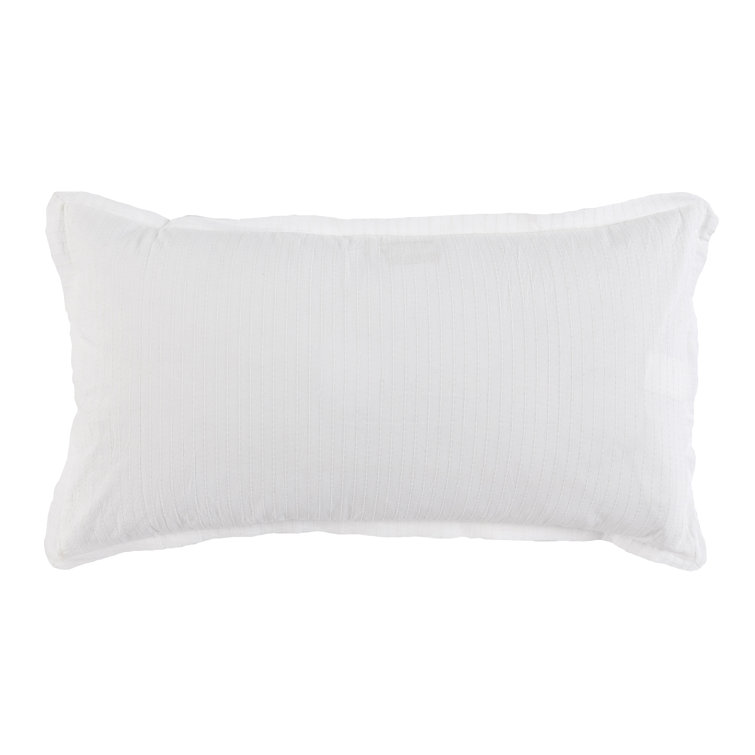 White Cotton King Size Pillow Sham