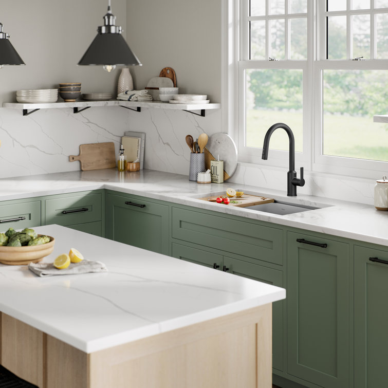 Matte Black Brass Touchless Pull-Down Kitchen Faucet with Spray