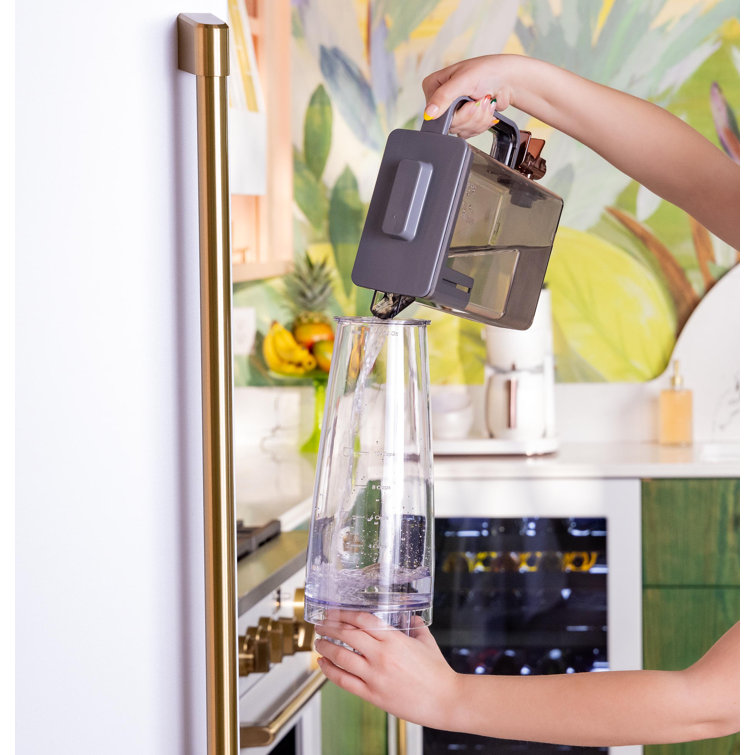 Matte White Smart Drip Coffee Maker with Thermal Carafe