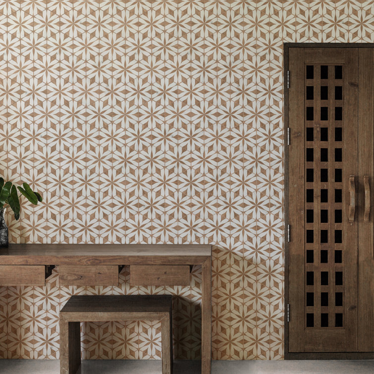 Llama Brown Matte Hexagonal Porcelain Tile