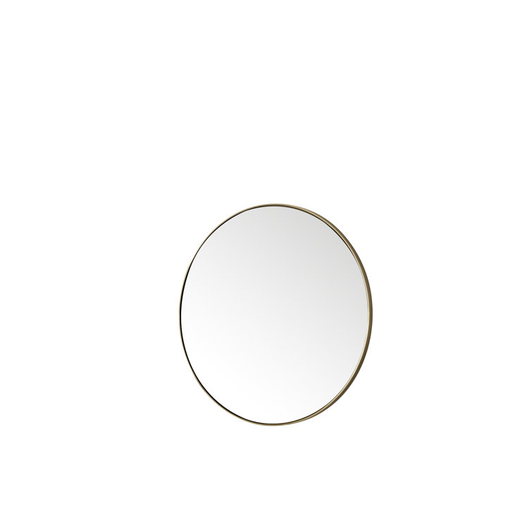 Rohe 30" Champagne Brass Rectangular Vanity Mirror