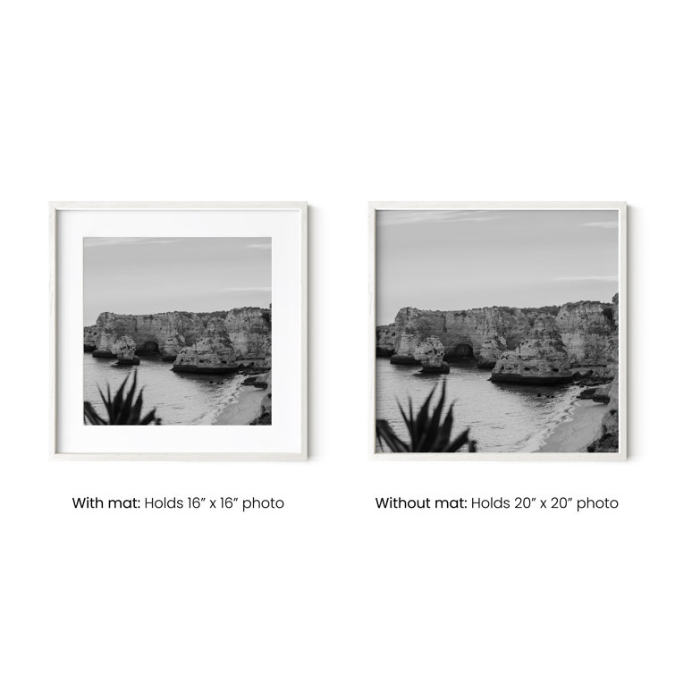 White Oak Wood 20x20 Gallery Wall Frame Set of 3