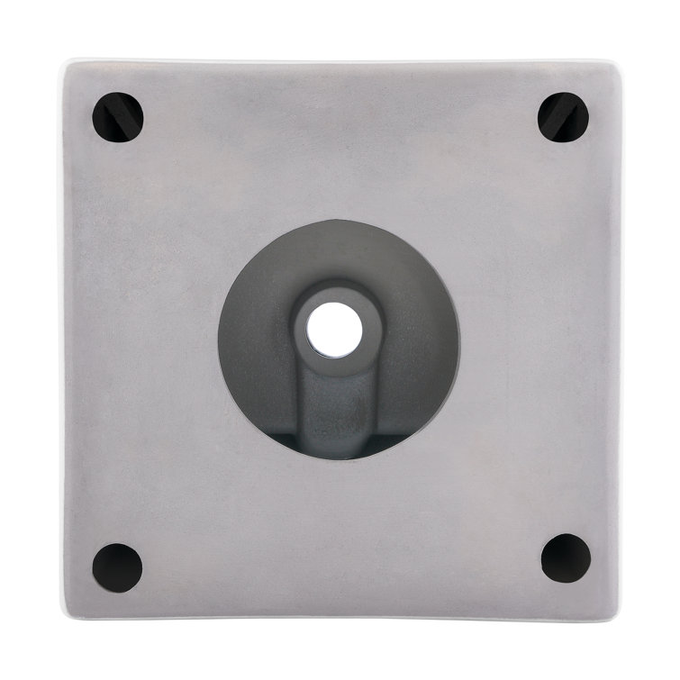 Pur 16.5" Glossy White Ceramic Wall-Mount Vessel Sink