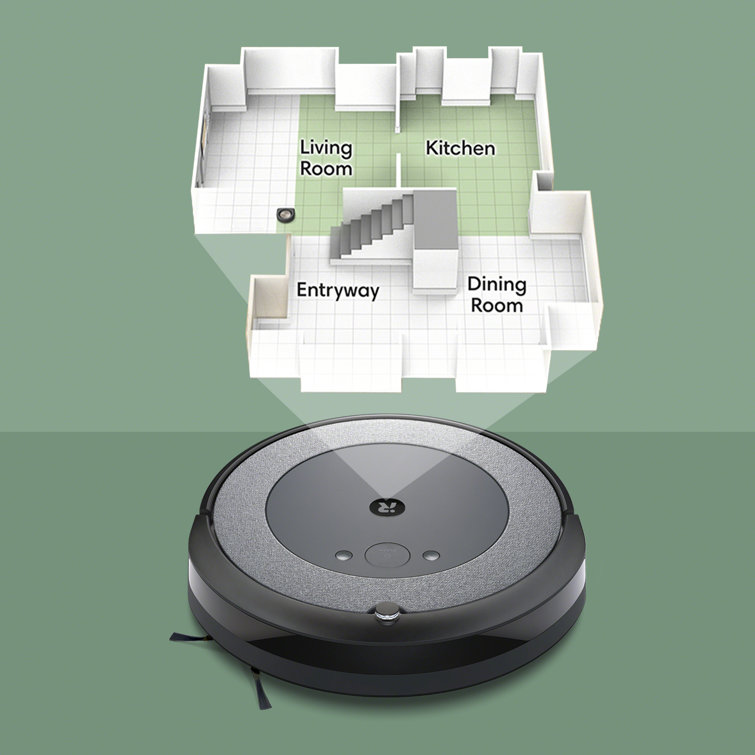 iRobot Roomba Combo i5+ Black Cordless Robot Vacuum and Mop
