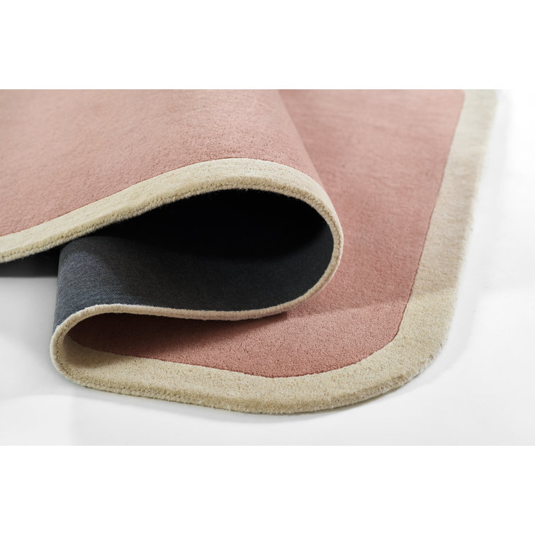 Tallulah Pink Hand Tufted Wool Runner Rug