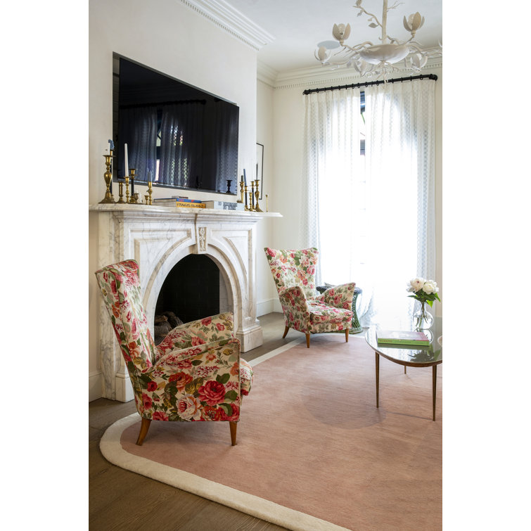 Tallulah Pink Hand Tufted Wool Runner Rug