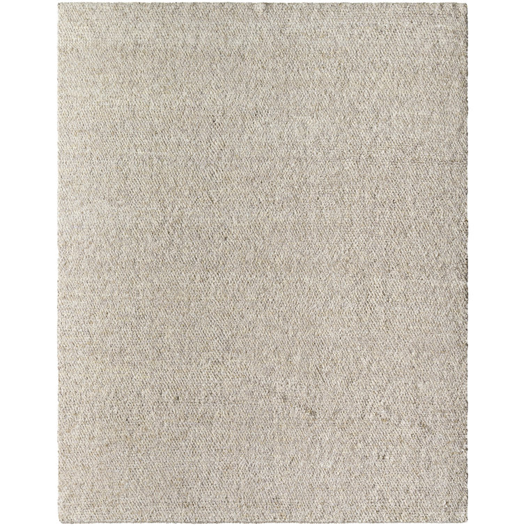 Wabi Sabi Gray Hand-Knotted Wool 2' x 3' Area Rug