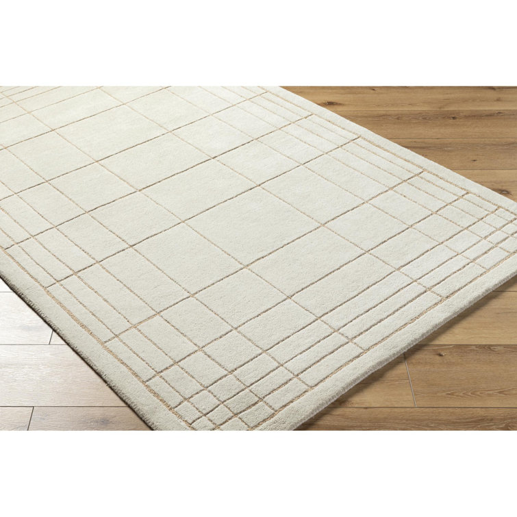 Mallory Gray Hand-Tufted Wool 8' x 10' Area Rug