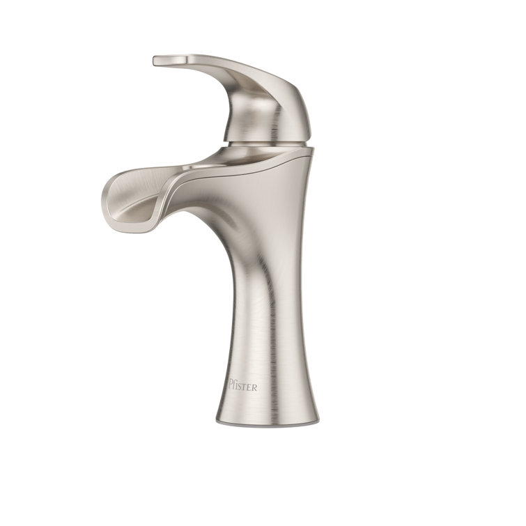 Jaida Elegance Brushed Nickel Single-Control Bathroom Faucet