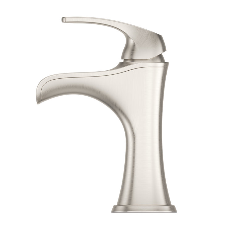 Jaida Elegance Brushed Nickel Single-Control Bathroom Faucet