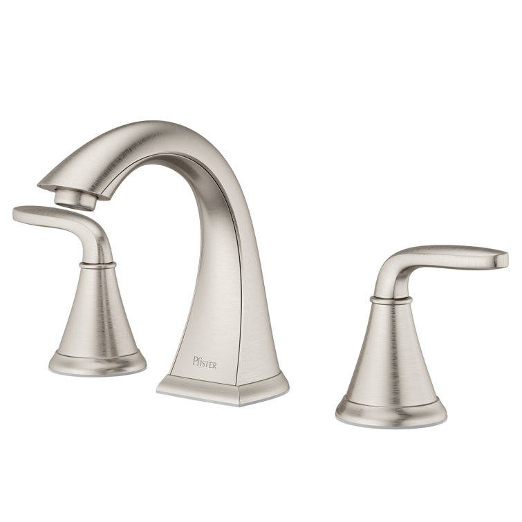 Pasadena Brushed Nickel 2-Handle Low-Arc Bathroom Faucet