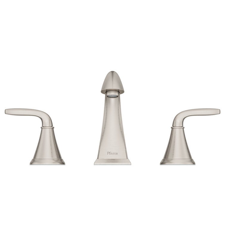 Pasadena Brushed Nickel 2-Handle Low-Arc Bathroom Faucet