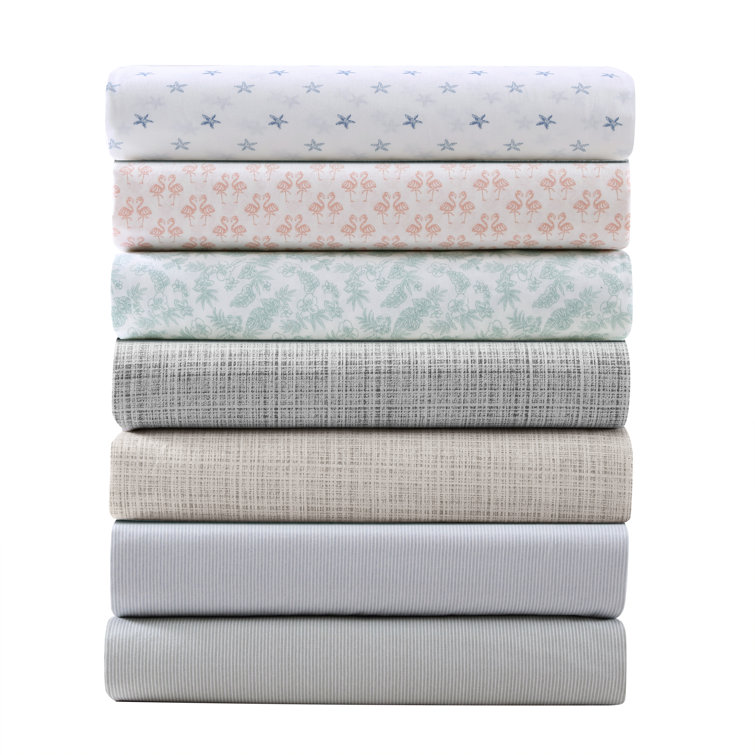 Spring Green Cotton Percale King Sheet Set with Deep Pockets
