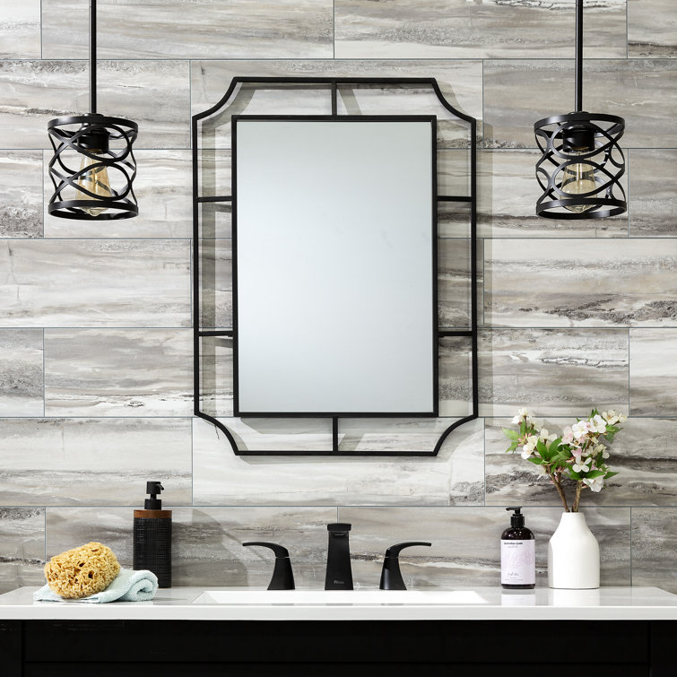 Palisade Louvre Granite Interlocking Vinyl Wall Tiles