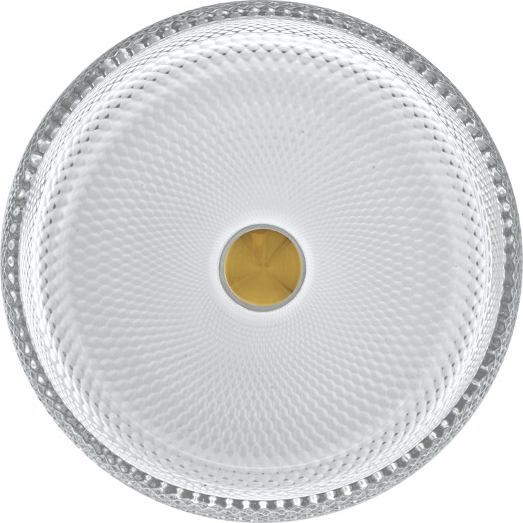 Elegant Clear Glass Textured Circular Vessel Sink