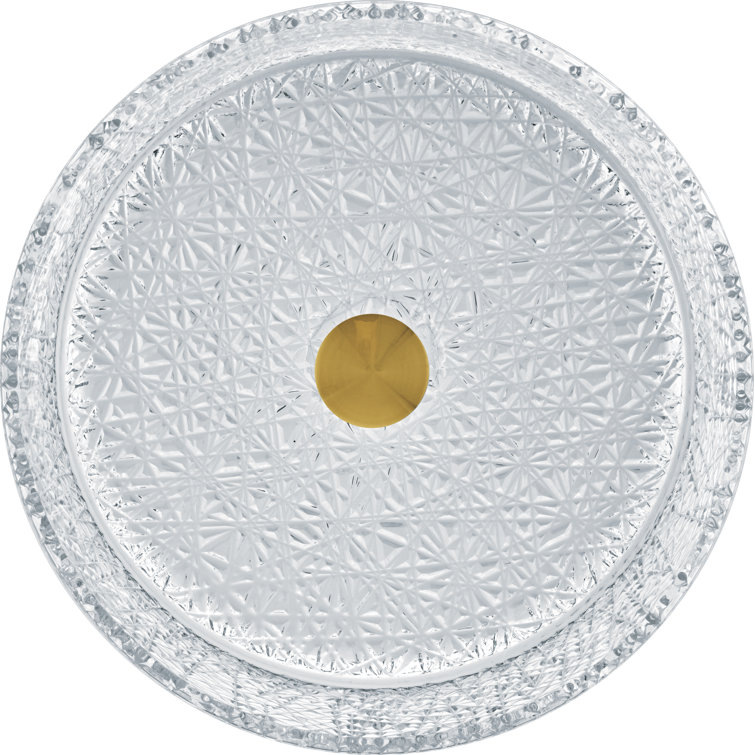 Stadium 16" Clear Tempered Glass Circular Vessel Sink