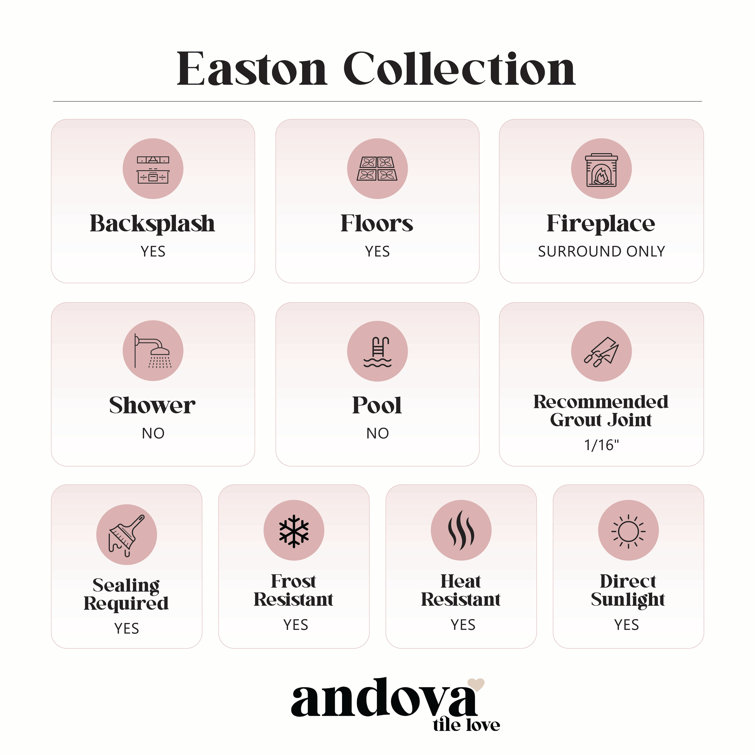 Easton Brown Diamond Patterned Marble Mosaic Tile