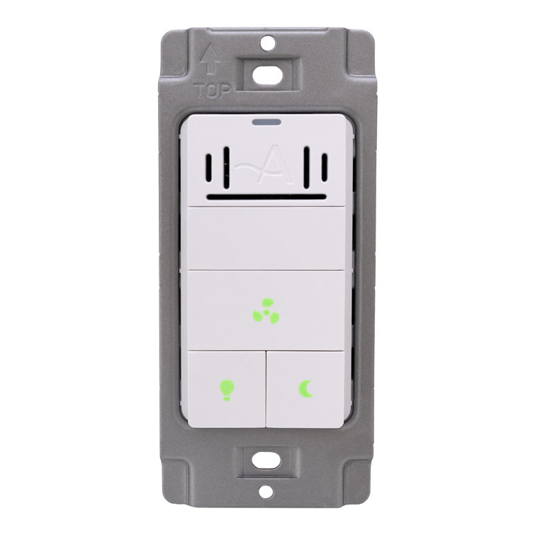White 3-Way Motion Sensor and Timer Switch