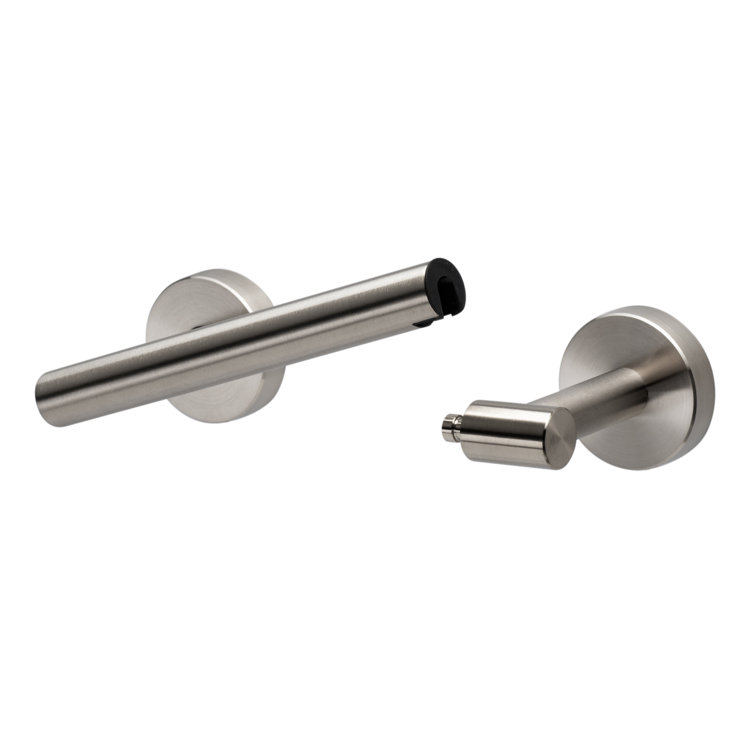 Sorrento Satin Nickel Wall Mounted Toilet Paper Holder