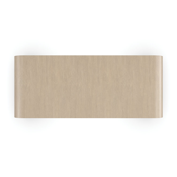 Gray Oak and White Rectangular Modern Cocktail Table