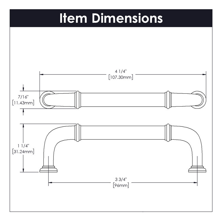 Stainless Steel 10-Pack Matte Cabinet Pull Handles