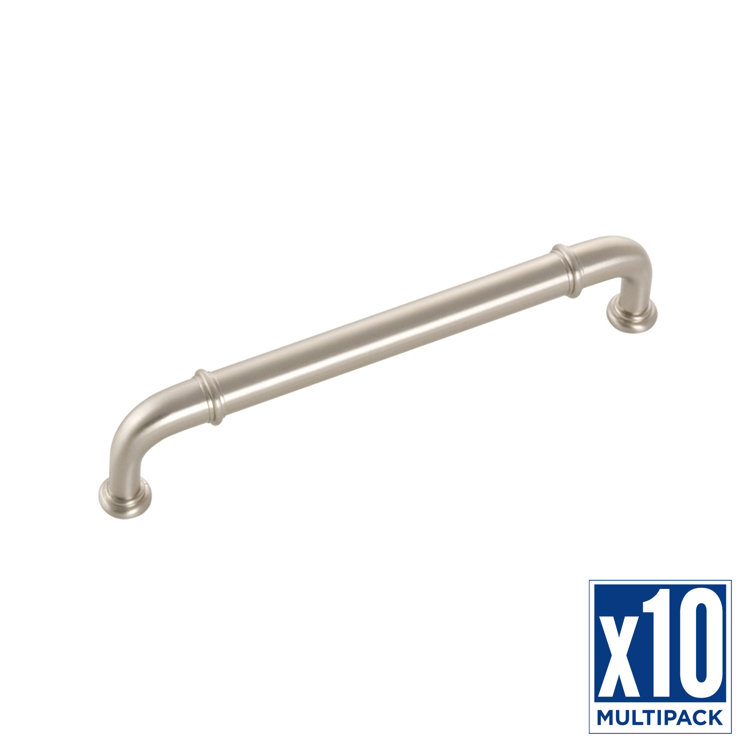 Stainless Steel Matte Cabinet Handles 10-Pack