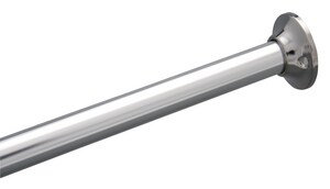 Polished Chrome 3" Shower Curtain Rod Flange