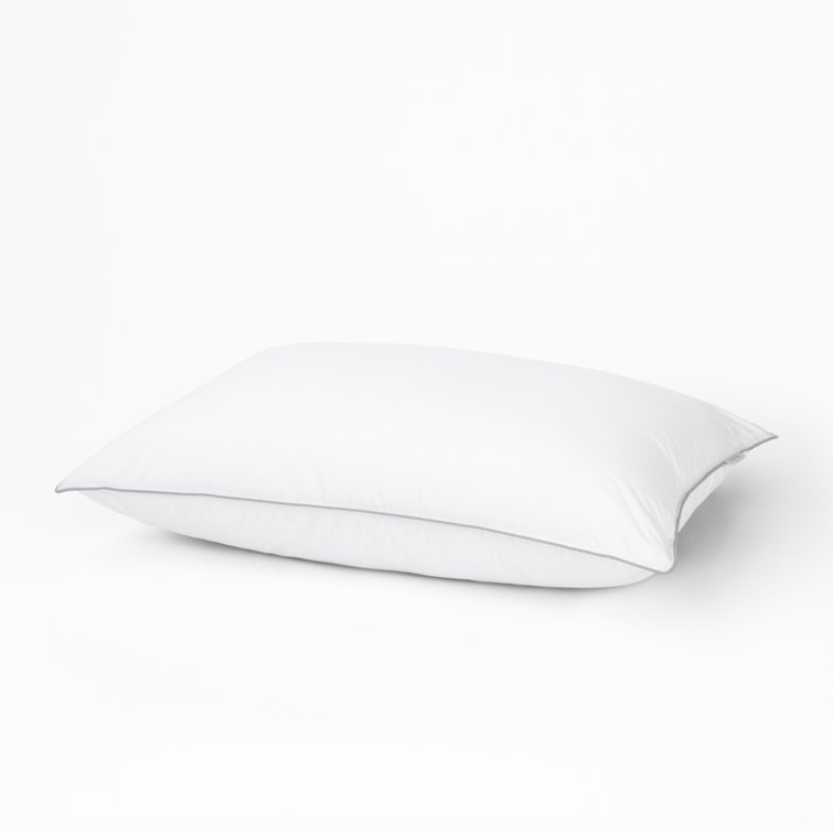 King Size White Hypoallergenic Down Alternative Pillow Set