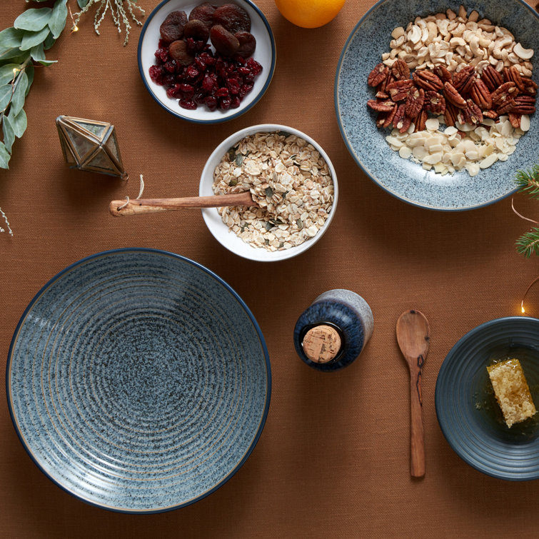 Denby Studio Grey Ceramic Round Serving Bowl