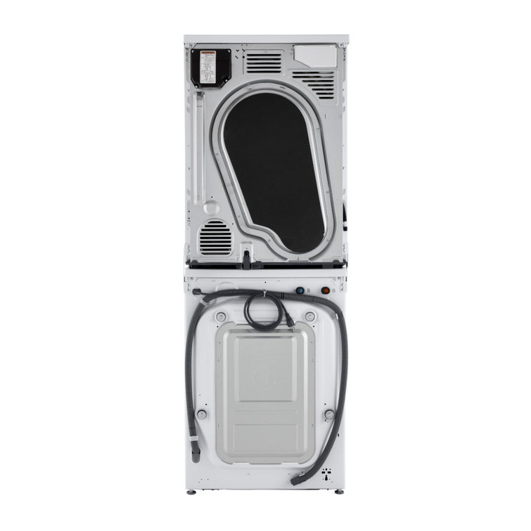 4.2 Cu.ft. White Smart Stackable Front Load Dryer with Steam