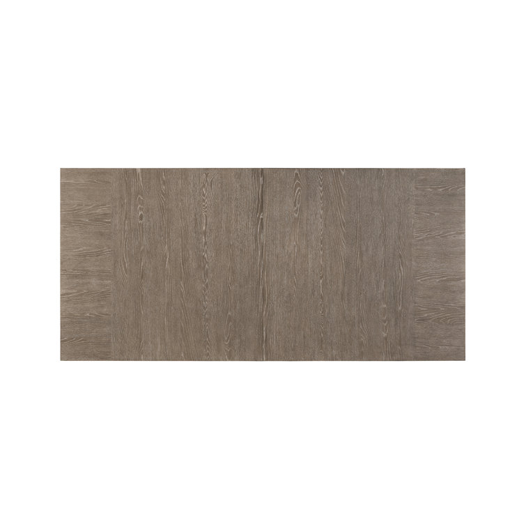 Weathered Oak Extendable Rectangular Dining Table