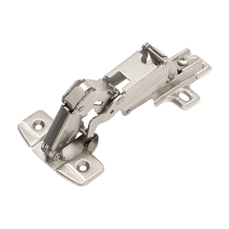165 Degree Self-Close Frameless Cabinet Hinges 5-Pack