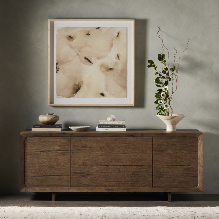 Henry 80'' Rustic Grey Reclaimed Oak Sideboard