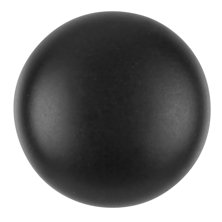 Matte Black Round Farmhouse Cabinet Knob 10-Pack