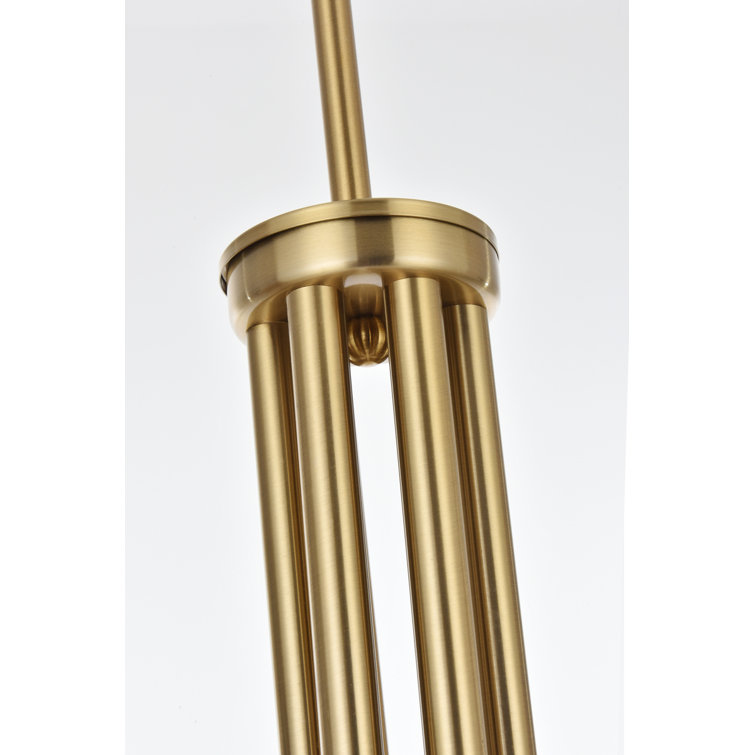 Catalena Brass 6-Light Iron Chandelier