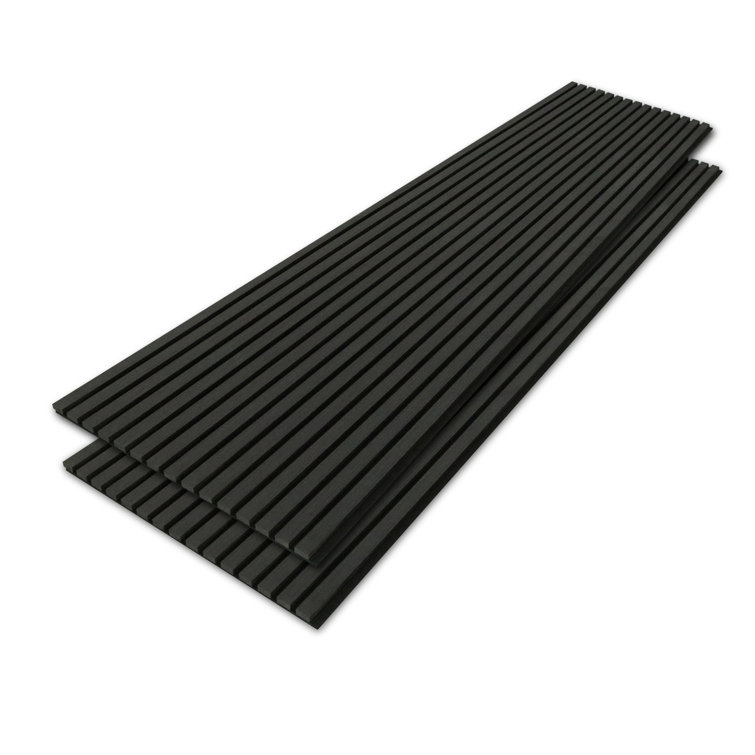 Black Oak 94.5'' x 23.6'' 3D Acoustic Wall Panels