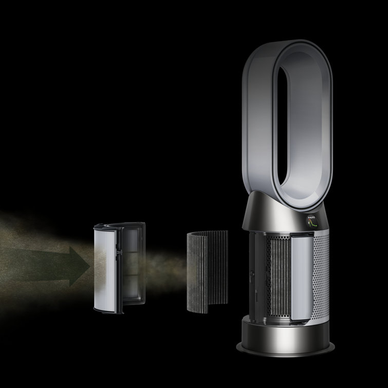 White HEPA Filter Hot and Cool Purifying Fan