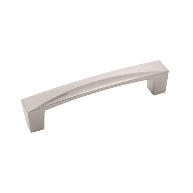 Satin Nickel Brushed Modern Cabinet Drawer Pulls 10-Pack