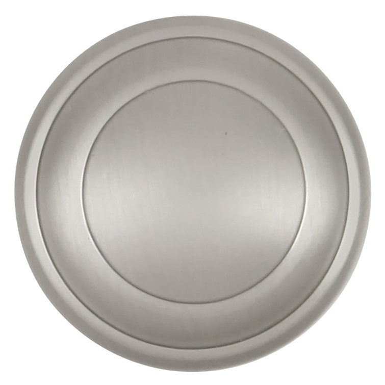 Stainless Steel Mushroom Cabinet Knob with Mounting Hardware