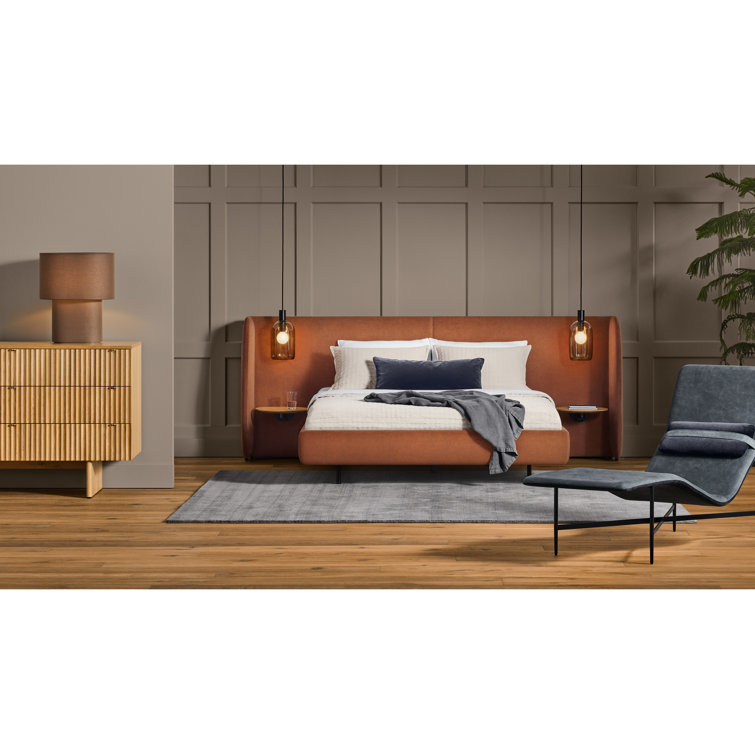 Dark Olive Fabric Modern Table Lamp