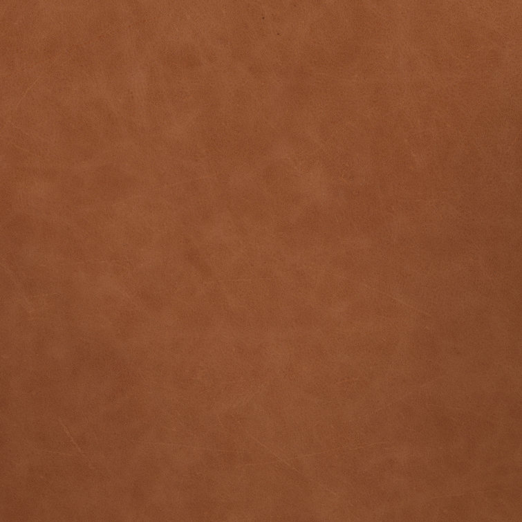 Sonoma Butterscotch Top Grain Leather and Ash Wood Arm Chair