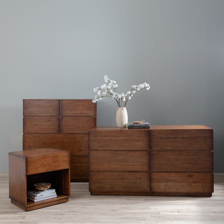 Parkview Arturo Acacia and Reclaimed Wood Nightstand