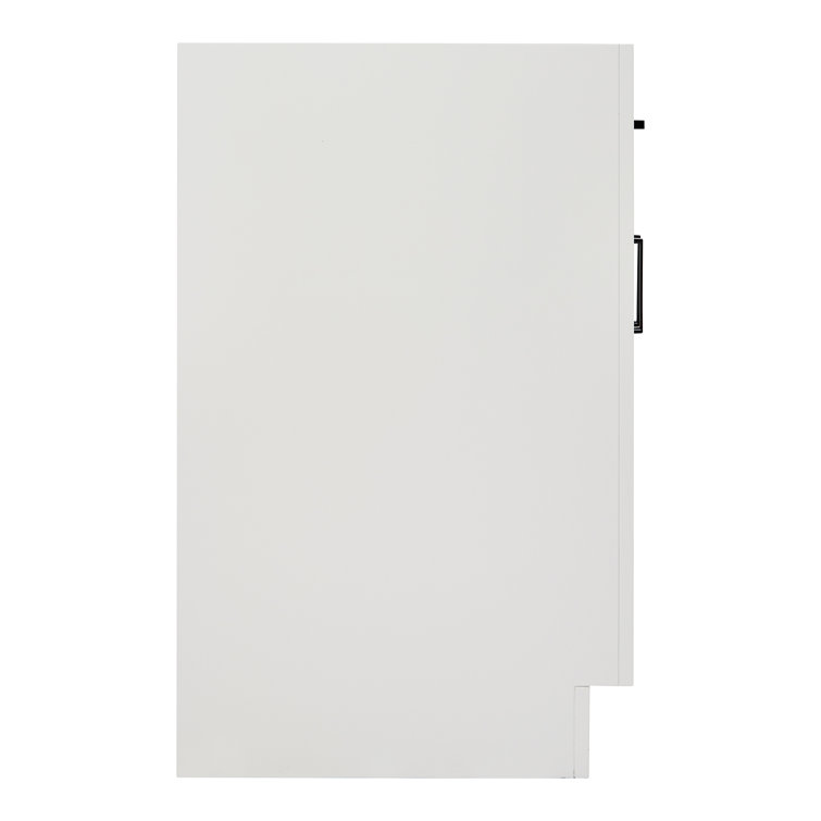 Hepburn 66'' White Double Freestanding Bathroom Vanity Base