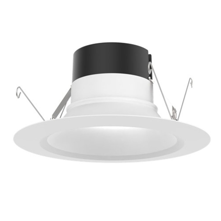 7.625'' White Aluminum LED Retrofit Recessed Lighting Kit