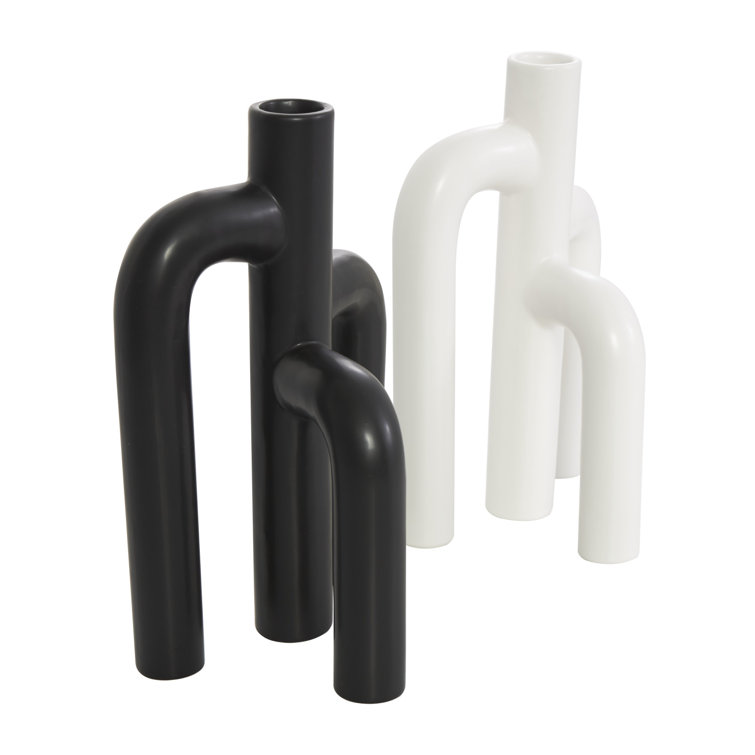Mable 9.9'' Dolomite Table Vase