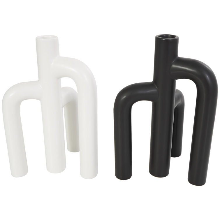 Mable 9.9'' Dolomite Table Vase