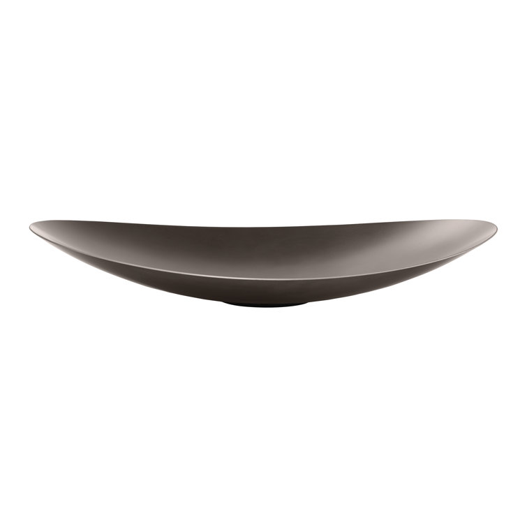 Burned Metal Stainless Steel Decorative Bowl