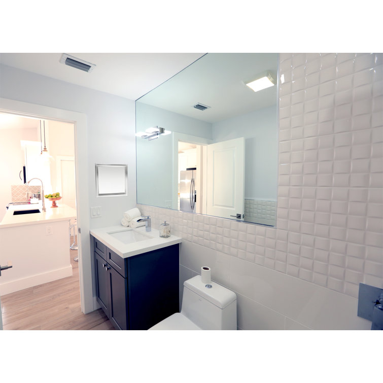 12 x 12 Brushed Stainless Steel Wall Mount Shower Niche
