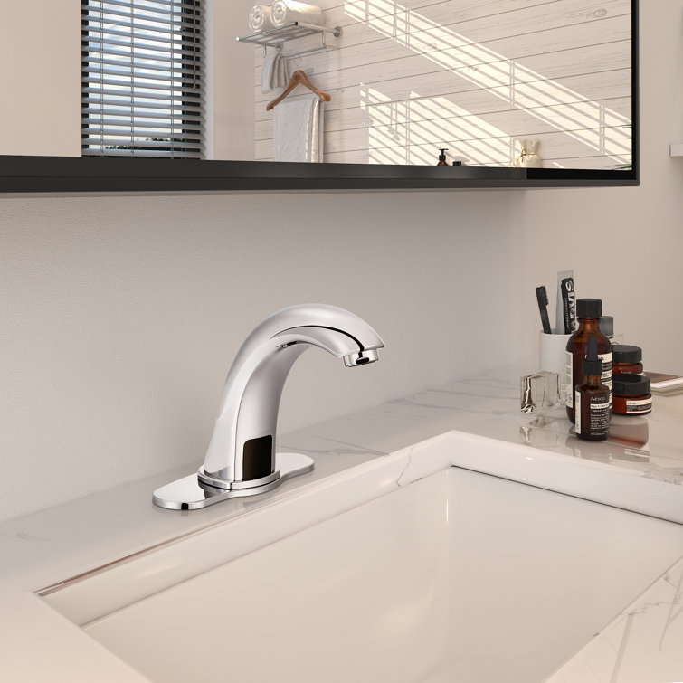 Chrome Hands-Free Automatic Sensor Bathroom Faucet