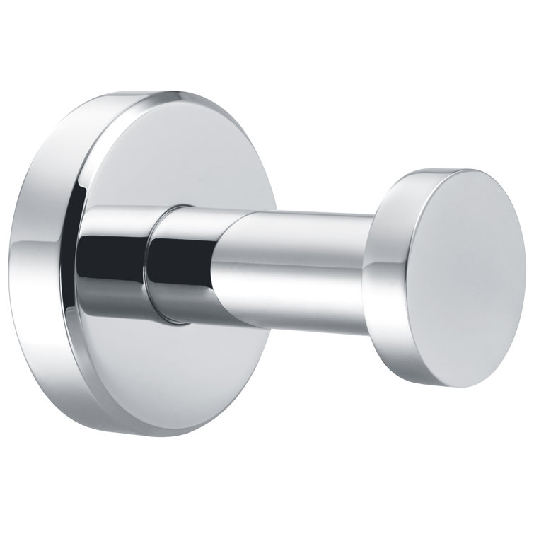 Polished Chrome Stainless Steel Wall Mounted Robe Hook